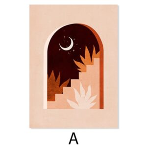 Moon and Stars Gallery Wall Canvas Art - Image 6