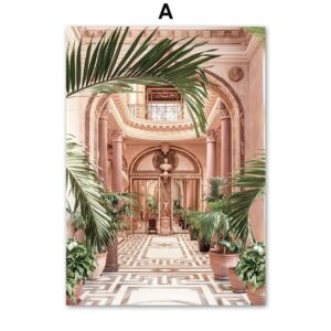 Moroccan Luxury Palace Resort Canvas Art - Image 5