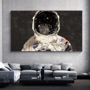 NASA Astronaut Canvas Art - Image 2