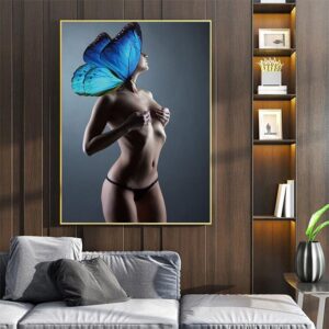 Naked Butterfly Lady - Image 6