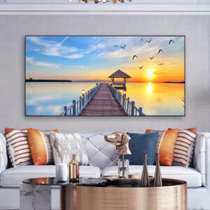 Nature Landscape Forests And Mountains Canvas Art - Image 3
