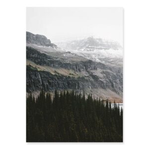 Nature Mountain River Landscape Canvas Art - Image 7