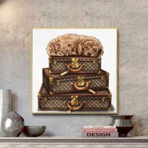 Noble Vintage Luggage Canvas Art - Image 2