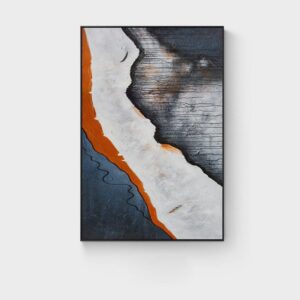 Nordic Abstract River Painting - Image 7