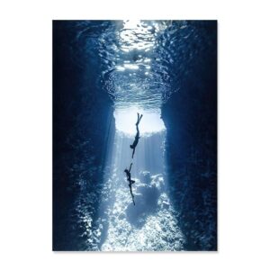 Ocean Life Gallery Wall Canvas Art - Image 10