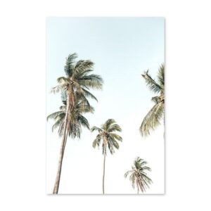 Palm Tree Seascape Beach Canvas Art - Image 6