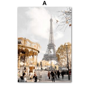 Parisians Luxury Lifestyle Gallery Wall Canvas Art - Image 5