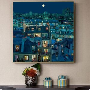 Pierpaolo Rovero's Vintage Canvas Art - Image 2