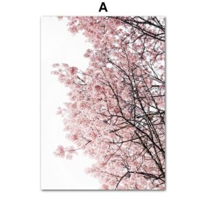 Pink Begonia Flower Gallery Wall Canvas Art - Image 6