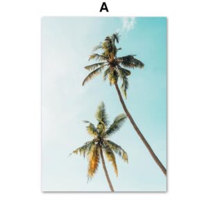 Remote Island Summer Vacation Gallery Wall Canvas Art - Image 5