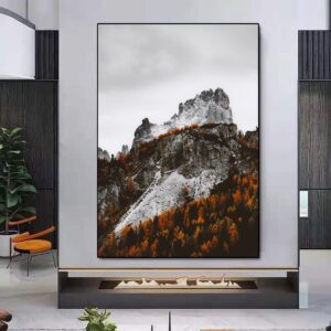 Rocky Mountain Landscape Canvas Art - Image 3