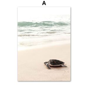 Sea Surf Ripples Gallery Wall Canvas Art - Image 5
