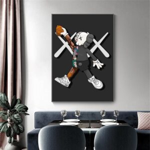 Slam Dunk Kaws Canvas Art - Image 2