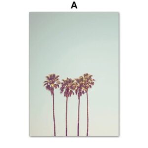 Summer Beach Surfing Gallery Wall Canvas Art - Image 7
