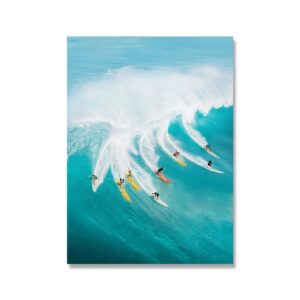 Summer Beach Vacation Landscape Gallery Wall Canvas Art - Image 7