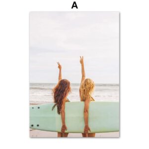 Summer Surf Time Gallery Wall Canvas Art - Image 5