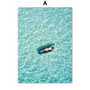 Sunbathing In Tropical Island Gallery Wall Canvas Art - Image 5