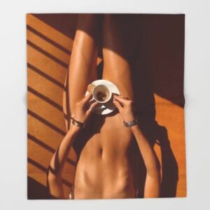 Taste My Coffee Canvas Art - Image 1