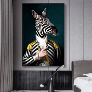The Animalia Executives Canvas Art - Image 2