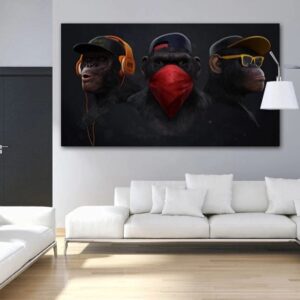 The Apes Canvas Art - Image 6