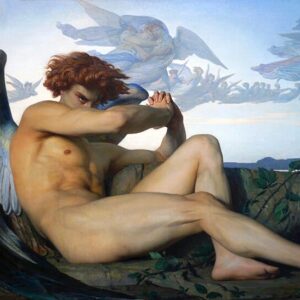 The Fallen Angel Canvas Art - Image 1