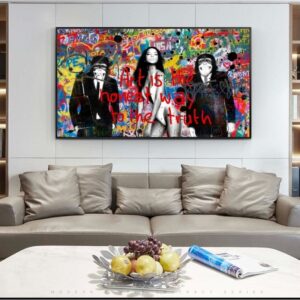 The Honest Way to The Truth Canvas Art - Image 2