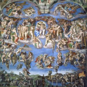 The Last Judgment Painting Canvas Art - Image 1