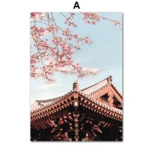 Torii Osaka Sensoji Temple Gallery Wall Canvas Art - Image 6