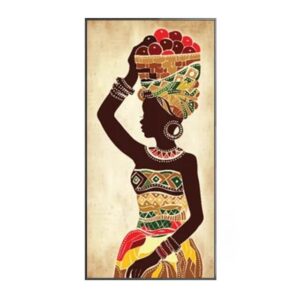 Traditional African Woman Canvas Art - Image 6