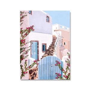 Travel Greek Posters Canvas Art - Image 6
