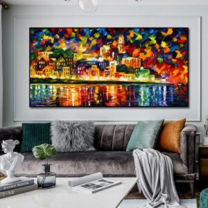 Urban Architectural Landscape Canvas Art - Image 2