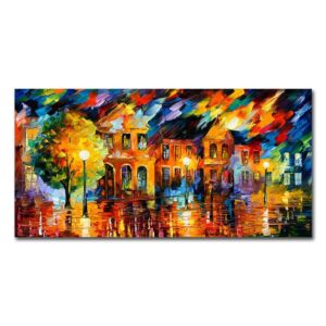 Urban Landscape Abstract Canvas Art - Image 16
