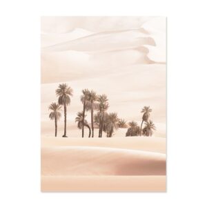 Vintage Desert Landscape Canvas Art - Image 7