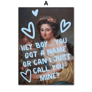 Vintage Feminism Quotes Canvas Art - Image 6