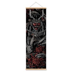 Vintage Japanese Samurai Canvas - Image 8
