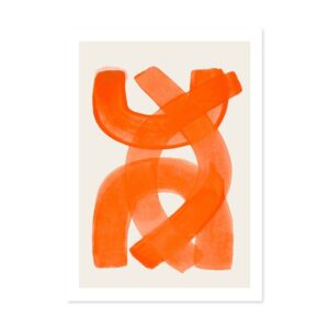 Watercolor Brush Strokes Canvas Art - Image 7