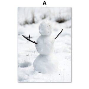 Winter Forest Gallery Wall Canvas Art - Image 5