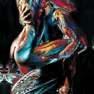 Woman On Top Canvas Art - Image 1