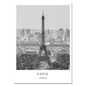 World Famous Landscape Black And White Canvas Art - Image 4