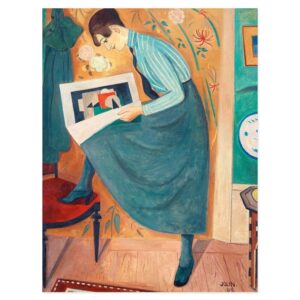 Young European Women Canvas Art - Image 5