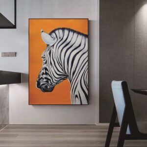 Zebra Canvas Art - Image 4