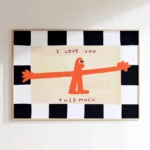 I Love You This Much Wall Art Print