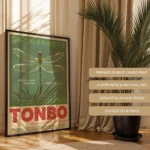 Dragonfly Delight Tonbo 2003 Nagoya Nihon Exhibition Poster Wall Art Print