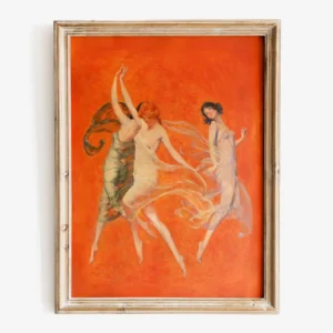 Dance of Three Muses by Warren B. Davis Fine Art Print