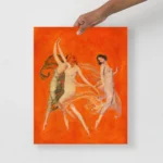 Dance of Three Muses by Warren B. Davis Fine Art Print