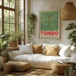 Dragonfly Delight Tonbo 2003 Nagoya Nihon Exhibition Poster Wall Art Print