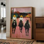 Southwestern Cowboys Wall Art Print