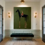 Horse Rider Wall Art Print