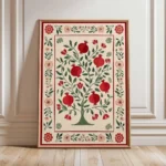 Pomegranate Tree Wall Art Poster