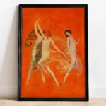 Dance of Three Muses by Warren B. Davis Fine Art Print